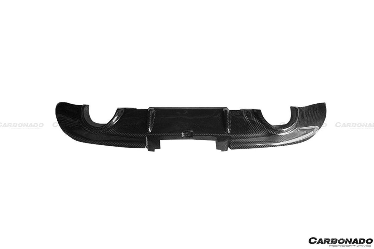 2008-2015 Infiniti G37s Coupe DTM-II Style Carbon Fiber Rear Lip - Carbonado Aero