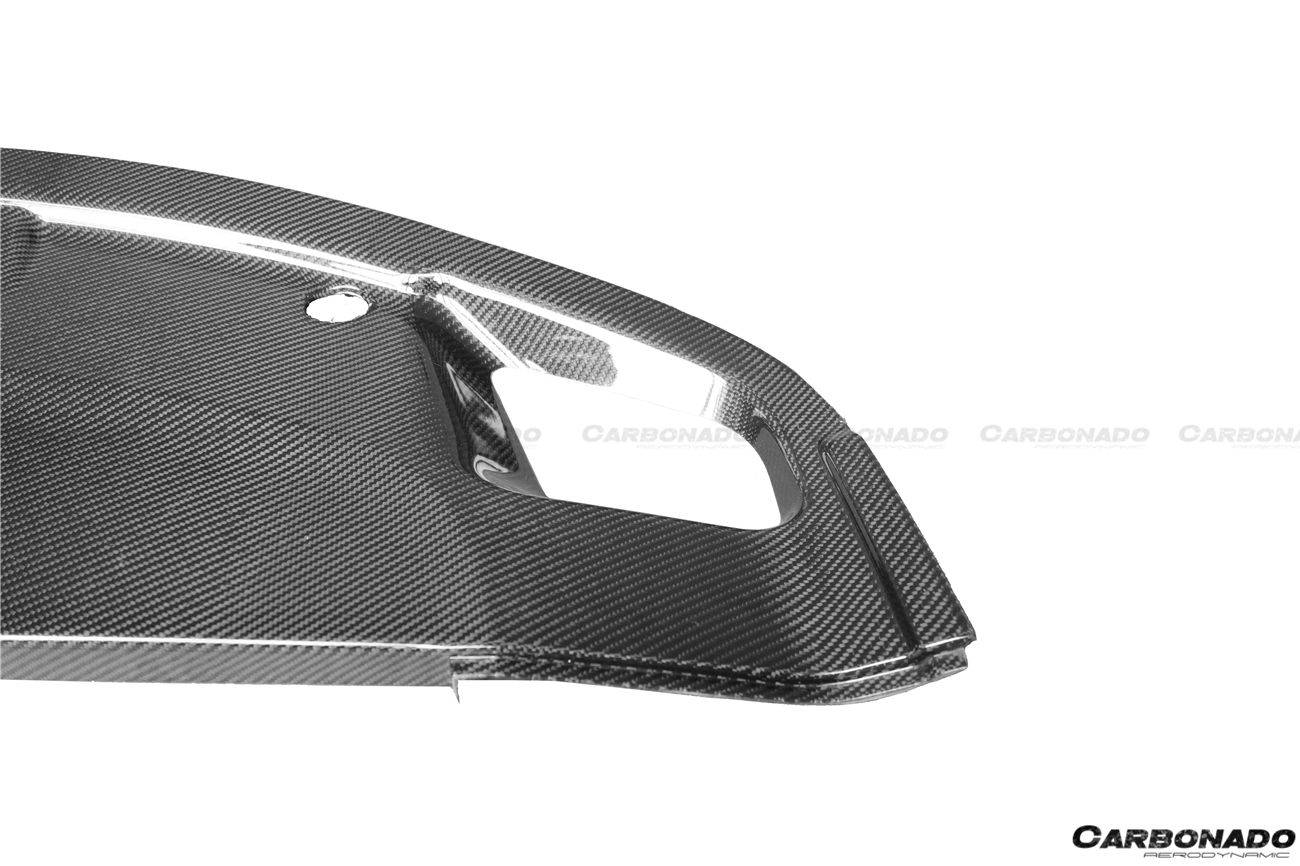 2010-2015 Mercedes Benz W197 SLS AMG OEM Style Carbon Fiber Radiator Cover - Carbonado Aero