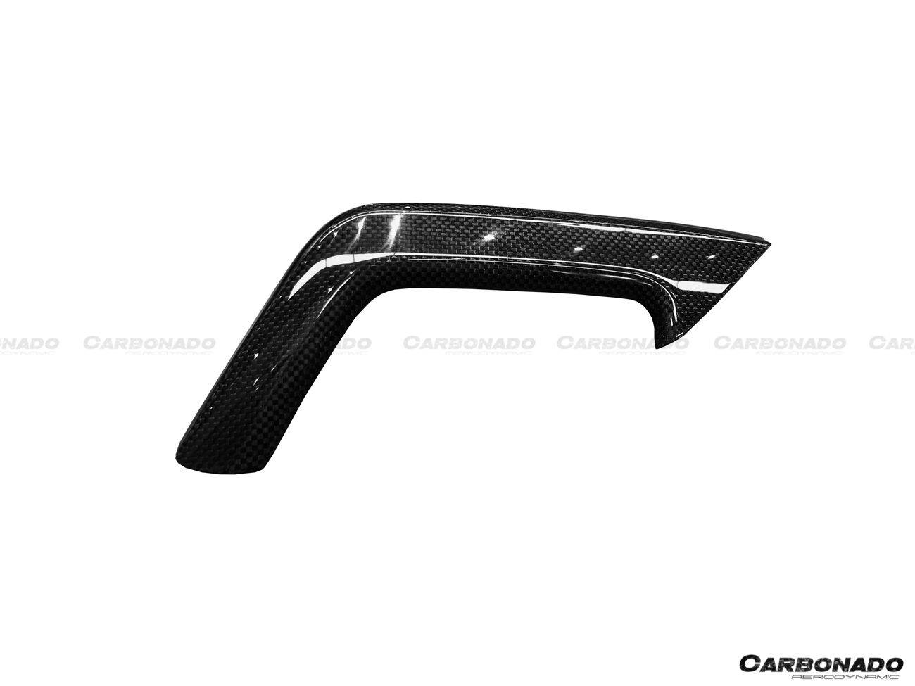 2015-2019 Lamborghini Huracan LP610/LP580 OEM Style Autoclave Carbon Fiber Door Handle - Carbonado Aero