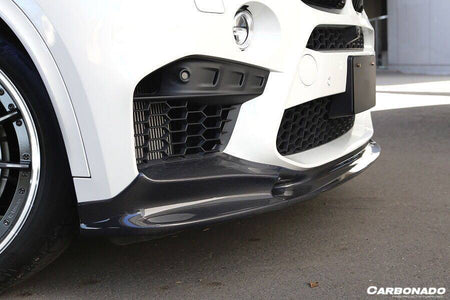 2015-2019 BMW X5M F85/X6M F86 3D Style Carbon Fiber Front Lip - Carbonado Aero