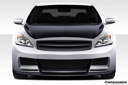2010-2013 Infiniti G25/G37 Sedan ELT Style Front Bumper - Carbonado