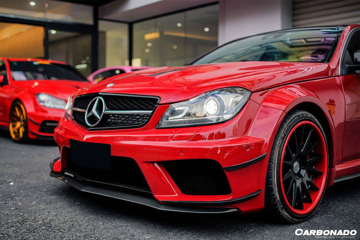 2012-2014 Mercedes Benz W204 C63 AMG Coupe BKSS Style Wide Full Body Kit - Carbonado
