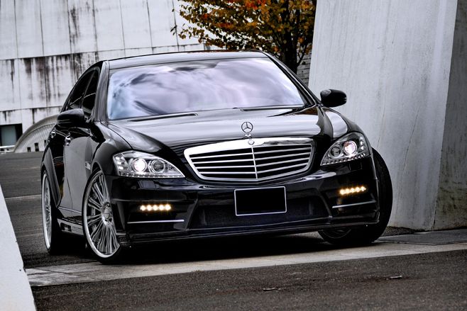 2007-2013 Mercedes Benz W221 S Class WD Style Front Bumper - Carbonado Aero