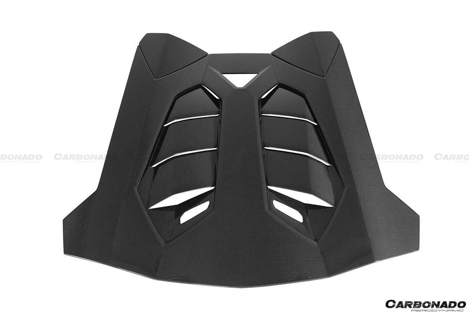 2013-2016 Lamborghini Aventador LP700 Roadster Oem Style Carbon Fiber Engine Trunk - Carbonado