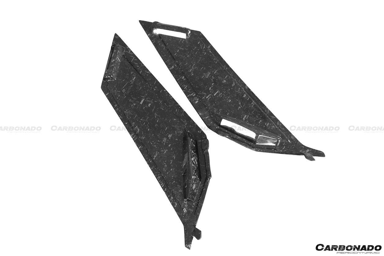 2013-2016 Lamborghini Aventador LP700 LP740 Roadster OEM Style Carbon Fiber Rear Intake Panel - Carbonado Aero