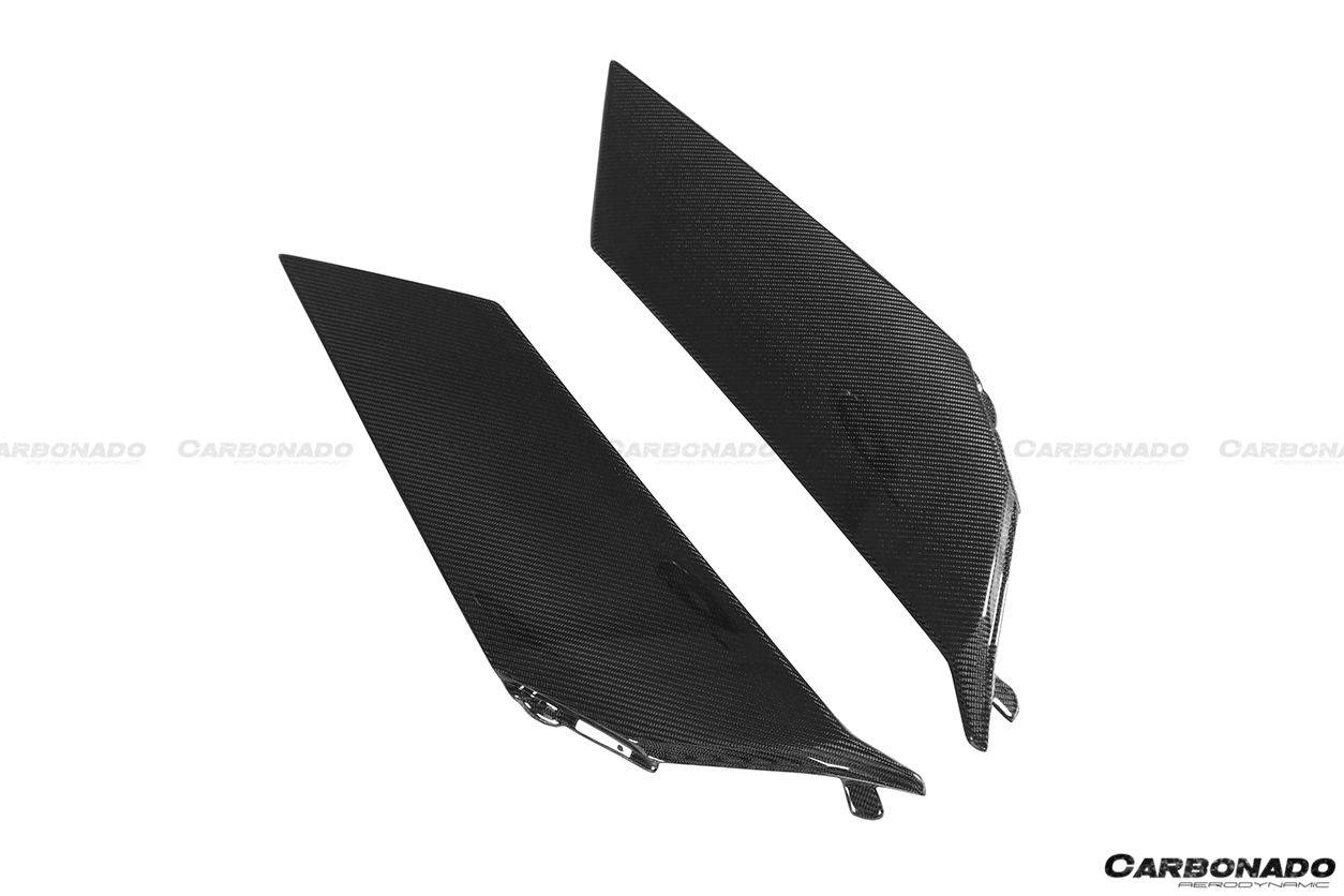 2013-2016 Lamborghini Aventador LP700 LP740 Roadster OEM Style Carbon Fiber Rear Intake Panel - Carbonado Aero