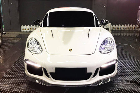 2009-2012 Porsche Cayman & Boxster 987 GT3 Style Front Bumper - Carbonado