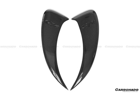 2012-2016 Porsche 981 Boxster/Cayman GT4 Style Quarter Panel Side Scoops - Carbonado Aero