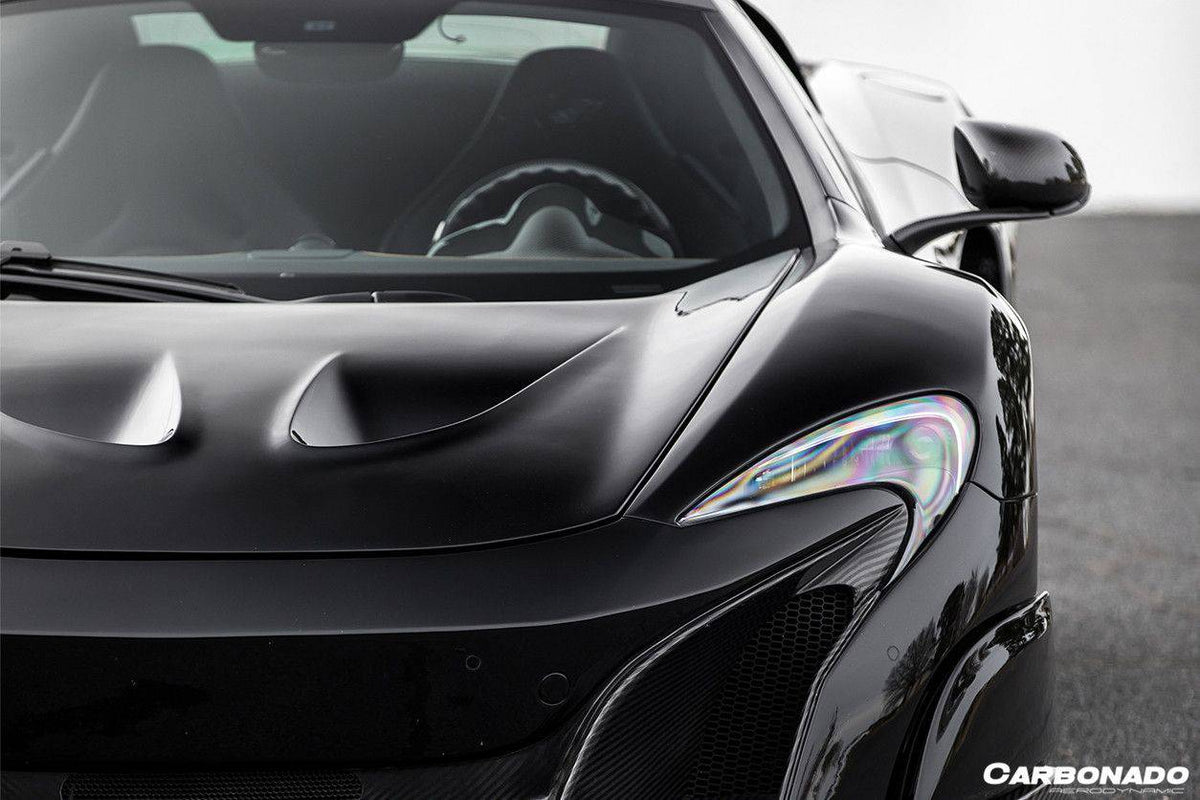 2014-2017 McLaren 650S P1 Style Hood - Carbonado