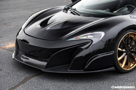 2014-2017 McLaren 650S P1 Style Hood - Carbonado