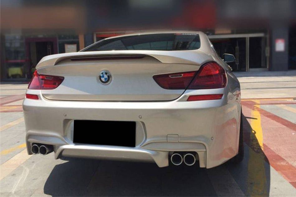 Carbon Fiber V Style Rear Diffuser - BMW F06 M6 (2012-2017 Carbon Fiber V Style Rear Diffuser - BMW F06 M6 (2012-2017