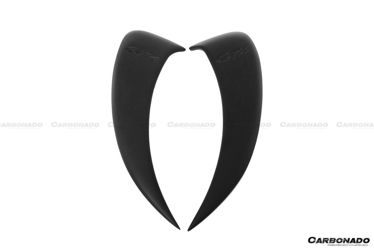 2012-2016 Porsche 981 Boxster/Cayman GT4 Style Quarter Panel Side Scoops - Carbonado Aero