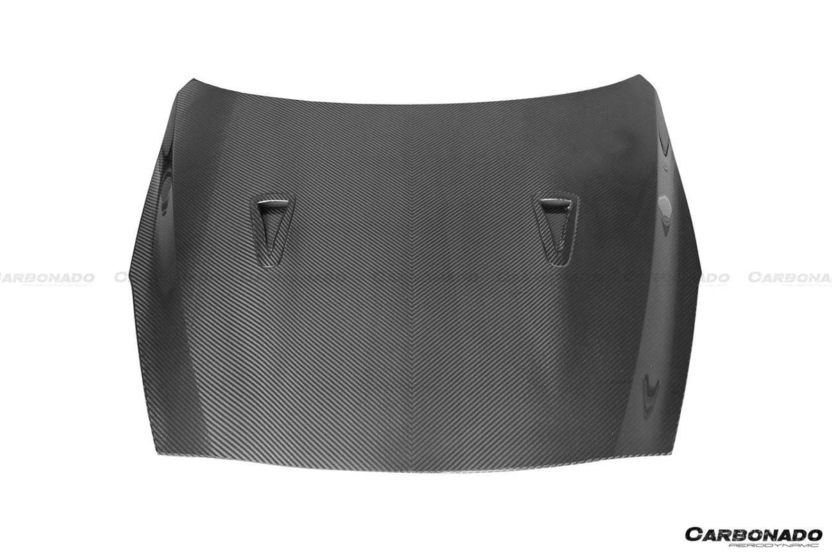 2008-2016 Nissan GTR R35 CBA/DBA OEM Style Carbon Fiber Hood - Carbonado Aero