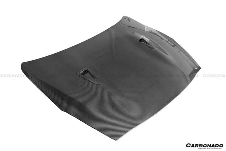 2008-2016 Nissan GTR R35 CBA/DBA OEM Style Carbon Fiber Hood - Carbonado Aero