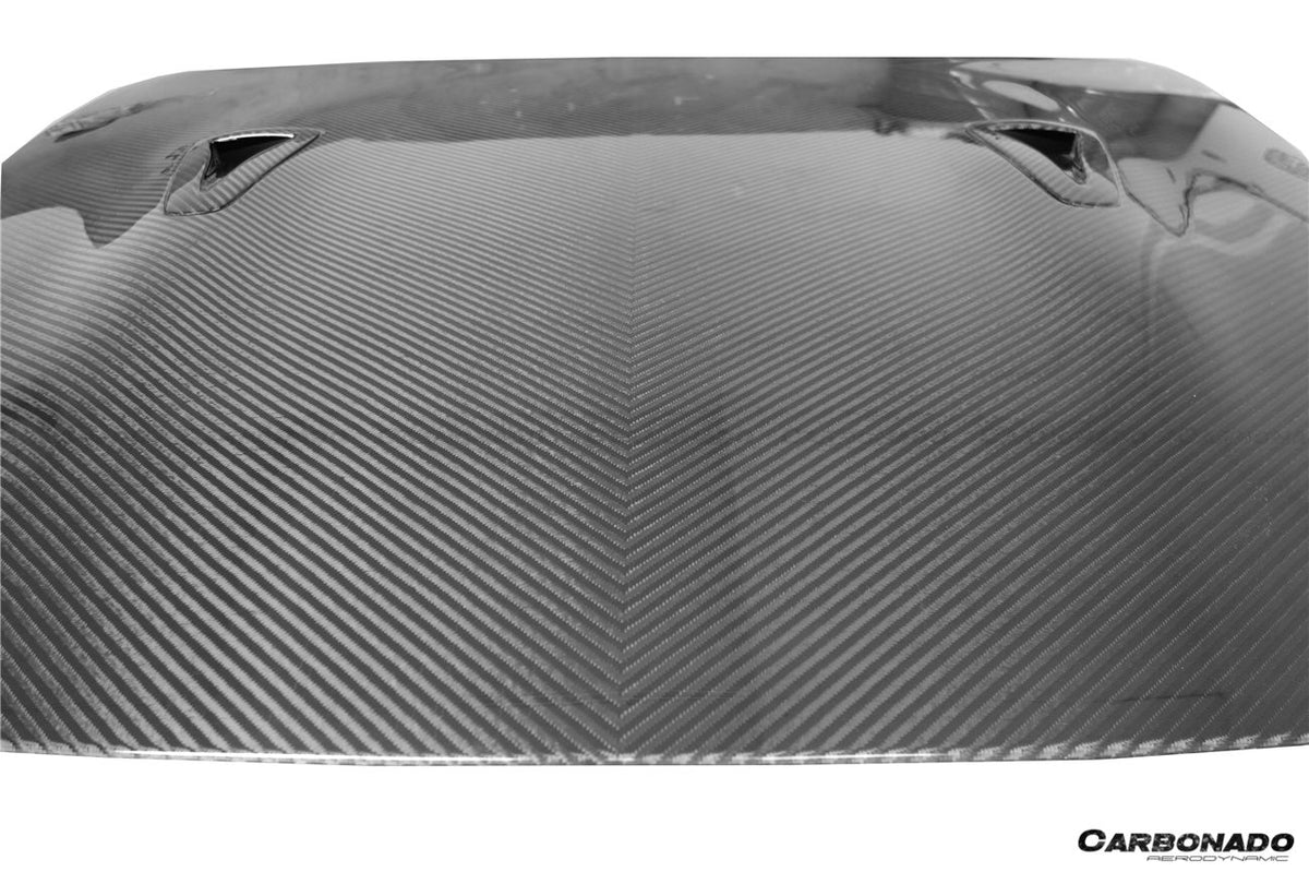 2008-2016 Nissan GTR R35 CBA/DBA OEM Style Carbon Fiber Hood - Carbonado Aero