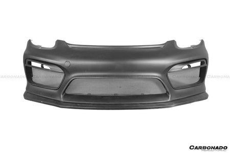 2012-2016 Porsche 981 Boxster/Cayman GT4 Style Front Bumper - Carbonado Aero