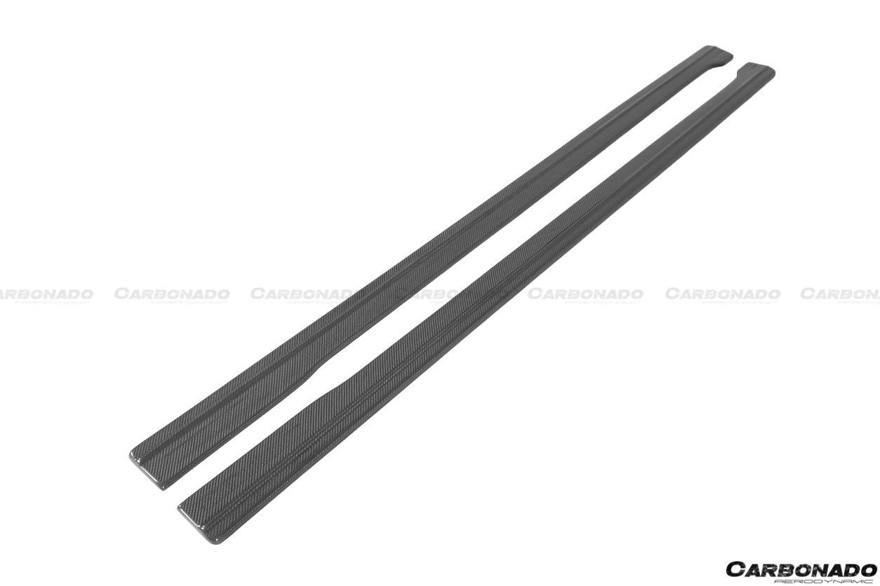 2013-2018 Audi RS6 Avant MN Style Carbon Fiber Side Skirts - Carbonado Aero