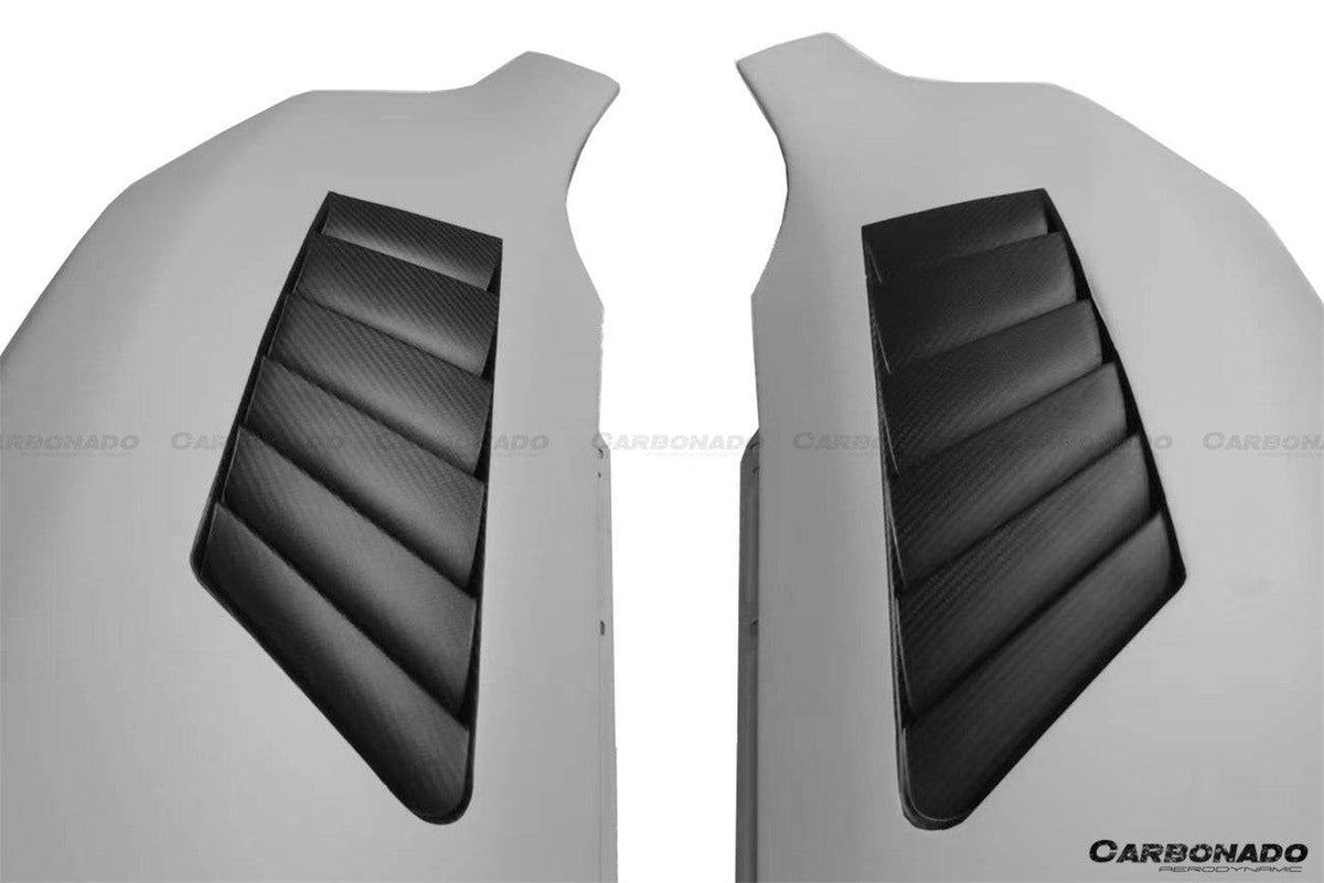 2014-2017 McLaren 650S OD Style Autoclave Carbon Fiber Front Fender - Carbonado Aero