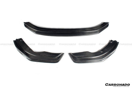 2017-2023 Porsche 718 Cayman/Boxster AM Style Carbon Fiber Front Lip - Carbonado Aero