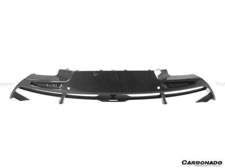 2017-2022 McLaren 720s OEM Style Carbon Fiber Rear Bumper Center Valance - Carbonado Aero