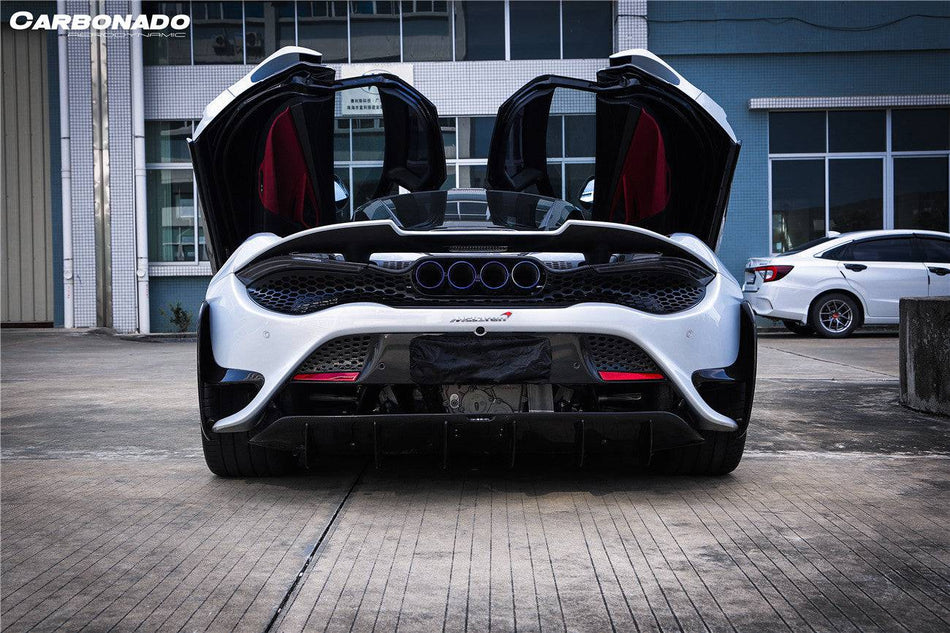 2017-2022 McLaren 720s 765LT-Style Rear Bumper and Wing