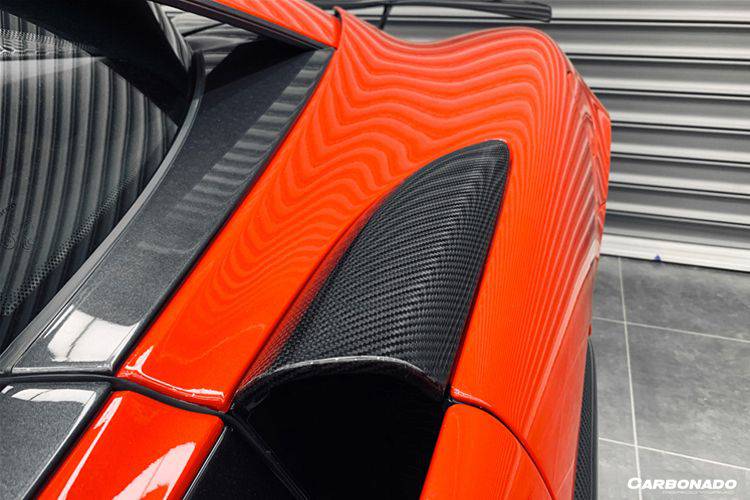 2015-2020 McLaren 540C/570S/570GT OEM Style Carbon Fiber Air Intake Fins - Carbonado