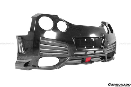 2008-2020 Nissan GTR R35 DBA EBA VA Style Rear Bumper w/ Diffuser - Carbonado Aero