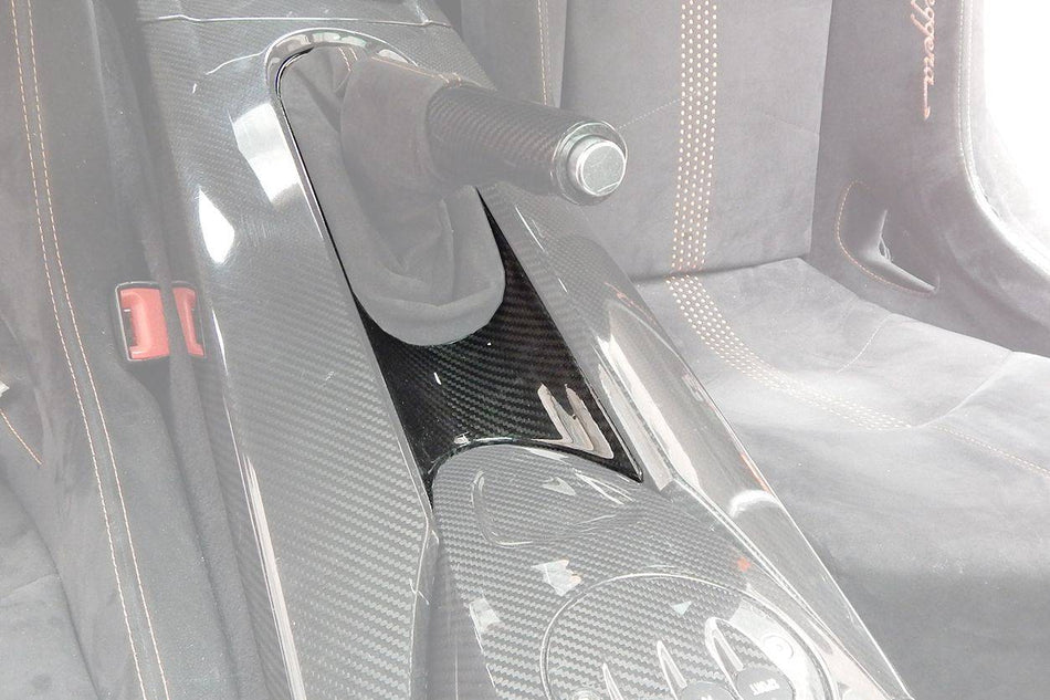 2004-2014 Lamborghini Gallardo OEM Style Carbon Fiber Hnadbrake Surround - Carbonado