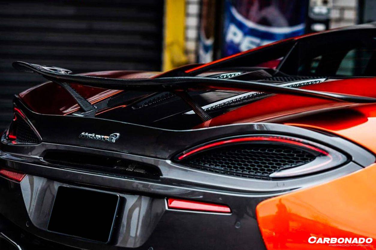 2015-2021 McLaren 540c/570s GT Style Trunk Spoiler - Carbonado Aero