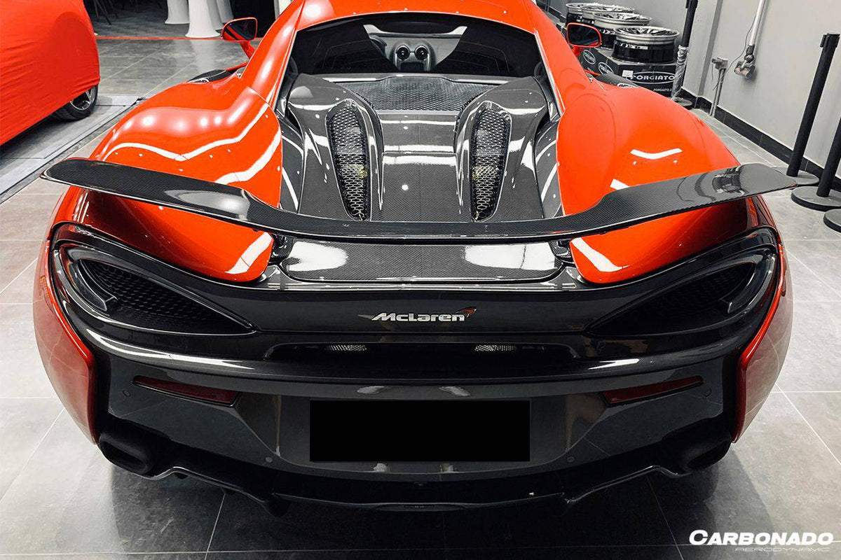 2015-2021 McLaren 540c/570s GT Style Trunk Spoiler - Carbonado Aero