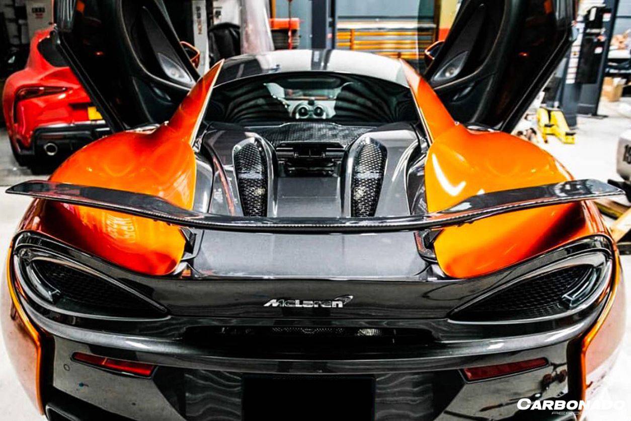 2015-2021 McLaren 540C/570S GT Style Trunk Spoiler - Carbonado