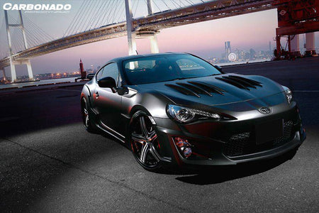 2013-2020 Scion FRS Toyota GT86 Subaru BRZ WD Style Hood - Carbonado Aero