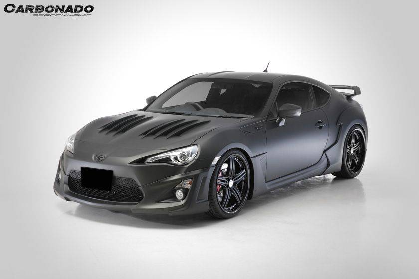 2013-2020 Scion FRS & Toyota GT86 & Subaru BRZ WD Style Hood - Carbonado