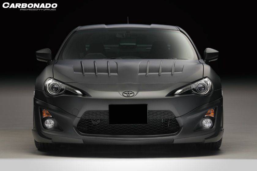 2013-2020 Scion FRS Toyota GT86 Subaru BRZ WD Style Hood - Carbonado Aero