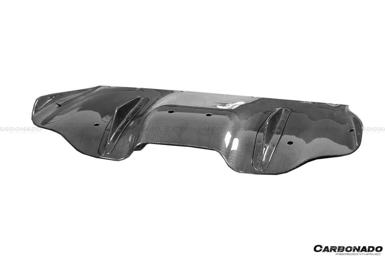 2010-2015 Ferrari 458 Coupe/Spyder DE Style Rear Diffuser - Carbonado Aero