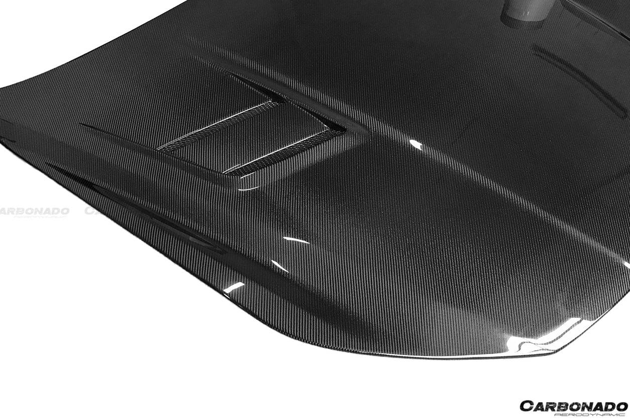 2013-2020 Maserati Ghibli EPC Style carbon fiber Hood - Carbonado Aero