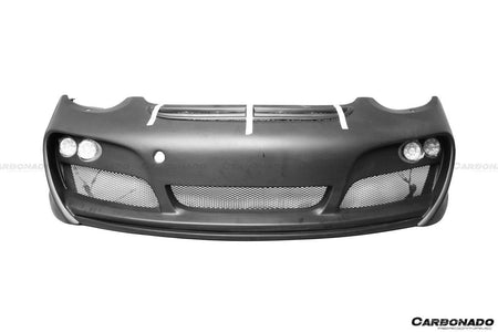 2005-2008 Porsche Cayman/Boxster 987 TA Style Front Bumper w/LED Lights - Carbonado Aero