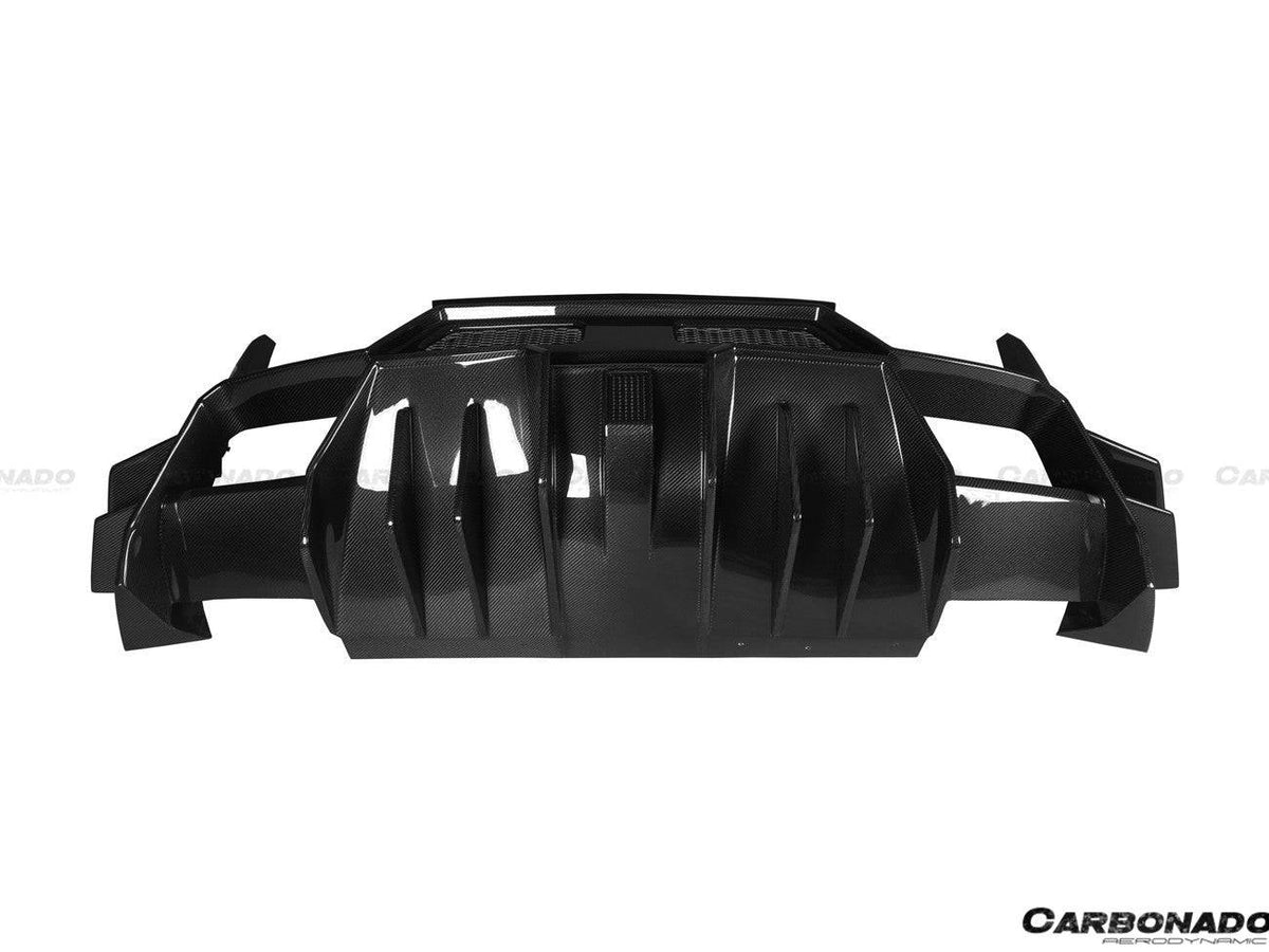 2009-2014 Lamborghini Gallardo BKSS Style Rear Bumper - Carbonado Aero