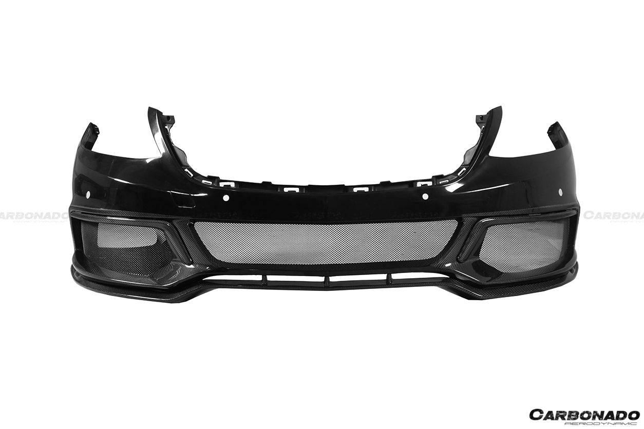 2017-2020 Mercedes Benz W222 Sedan BRS-2019 Style Front Bumper - Carbonado Aero