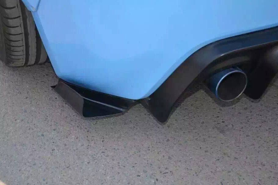 2012-2020 Scion FRS & Toyota GT86 & Subaru BRZ RBY2 Style Rear Bumper Canards - Carbonado