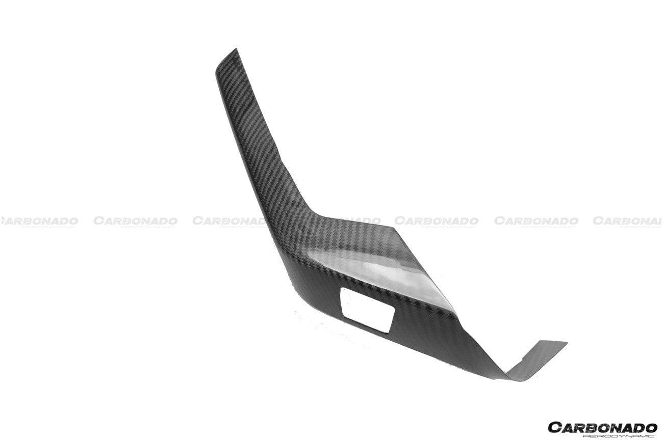 2013-2019 Corvette C7 Z06 Grandsport Dry Carbon Fiber Interior driver Window Switch Side Armrest Panel cover Trim - Carbonado Aero