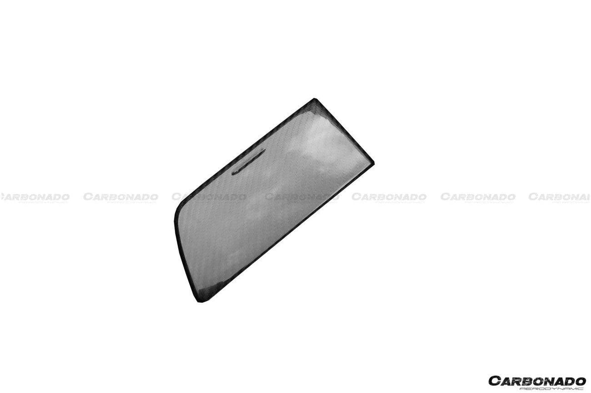 2013-2019 Corvette C7 Z06 Grandsport Dry Carbon Fiber Cup Holder Cover Panel Trim - Carbonado Aero