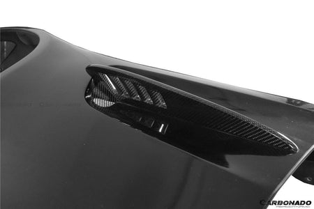 2015-2021 Mercedes Benz AMG GT/GTS/GTC/GTR BK Style Partial Carbon Fiber Front Fender - Carbonado Aero