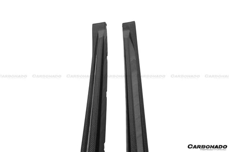 2021-UP BMW M4 G82/G83 MP Style Carbon Fiber Side Skirts - Carbonado Aero