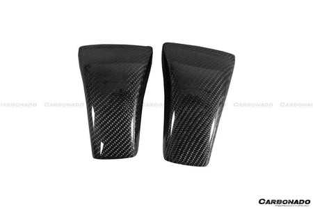 2017-2022 Nissan GTR R35 EBA OEM Style Carbon Fiber Hood Scoops - Carbonado Aero