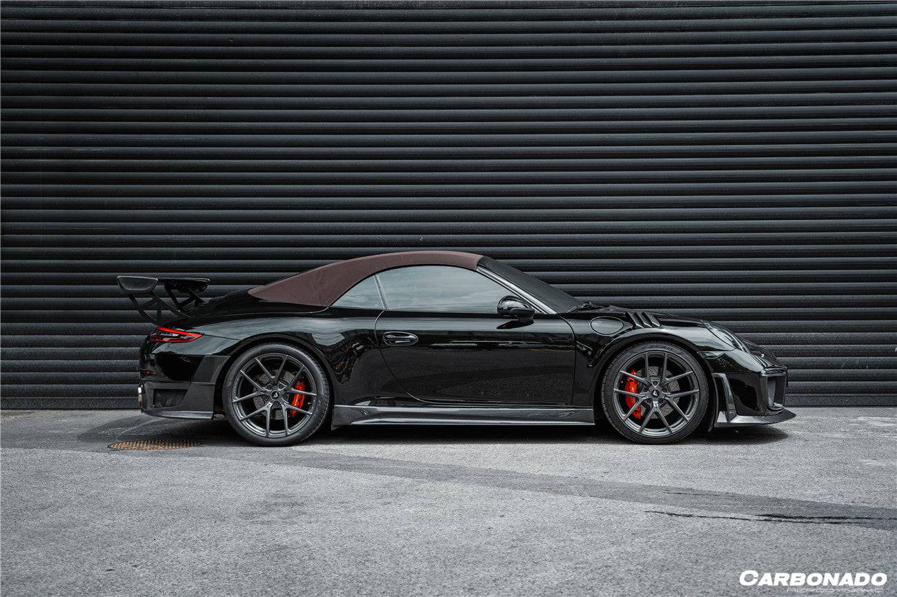 2011-2019 Porsche 991 Carrera Convertible BKSS Style Wing - Carbonado