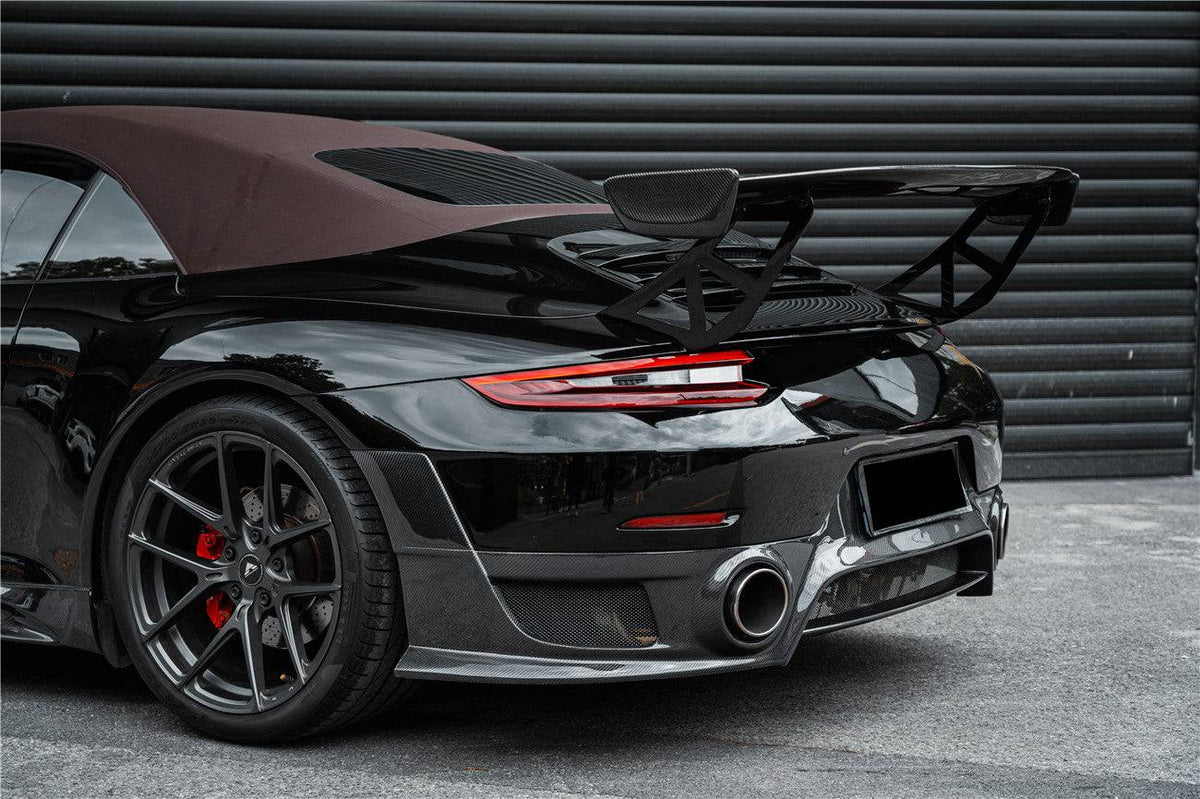 2011-2019 Porsche 991 Carrera Convertible BKSS Style Wing - Carbonado