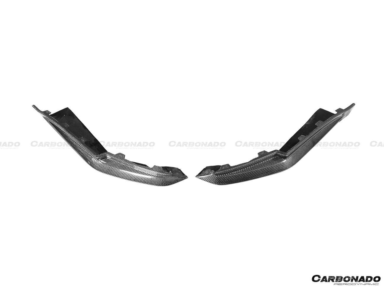 2021-UP BMW M4 G82/G83 OE Style Carbon Fiber Rear Caps - Carbonado Aero