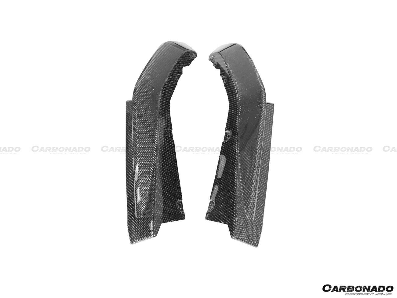 2021-UP BMW M4 G82/G83 OE Style Carbon Fiber Rear Caps - Carbonado Aero