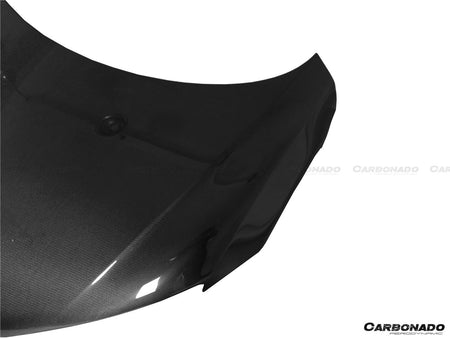 2006-2015 Audi R8 Coupe/Spyder OEM Style Carbon Fiber Hood - Carbonado Aero